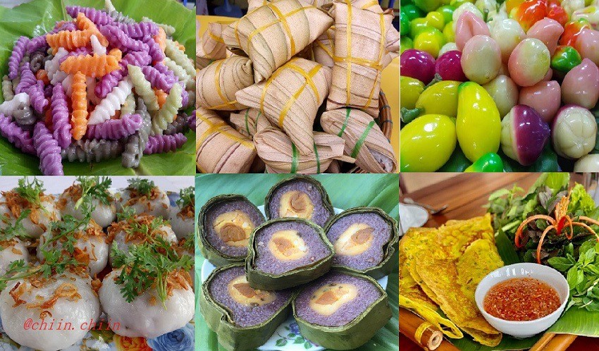Các loại bánh dân gian ba miền